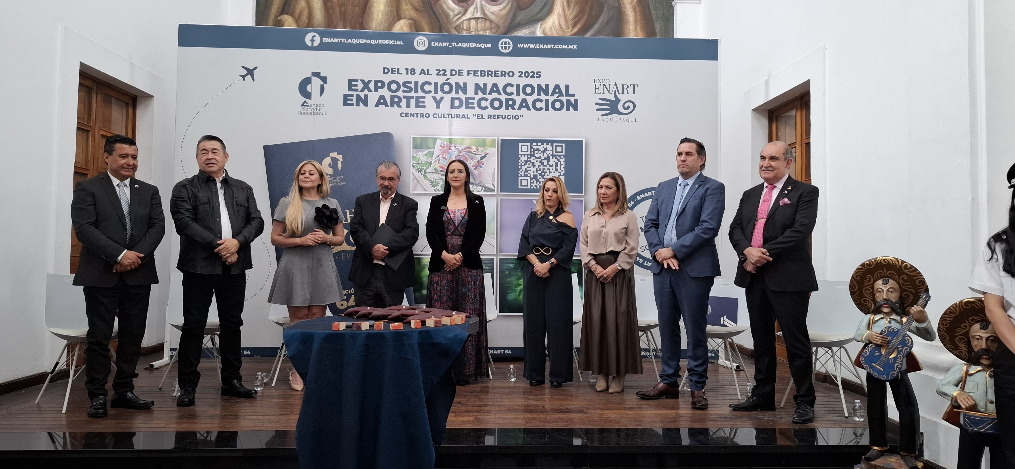 INAUGURAN LA 64 EDICIÓN DE ENART 2025 EN TLAQUEPAQUE